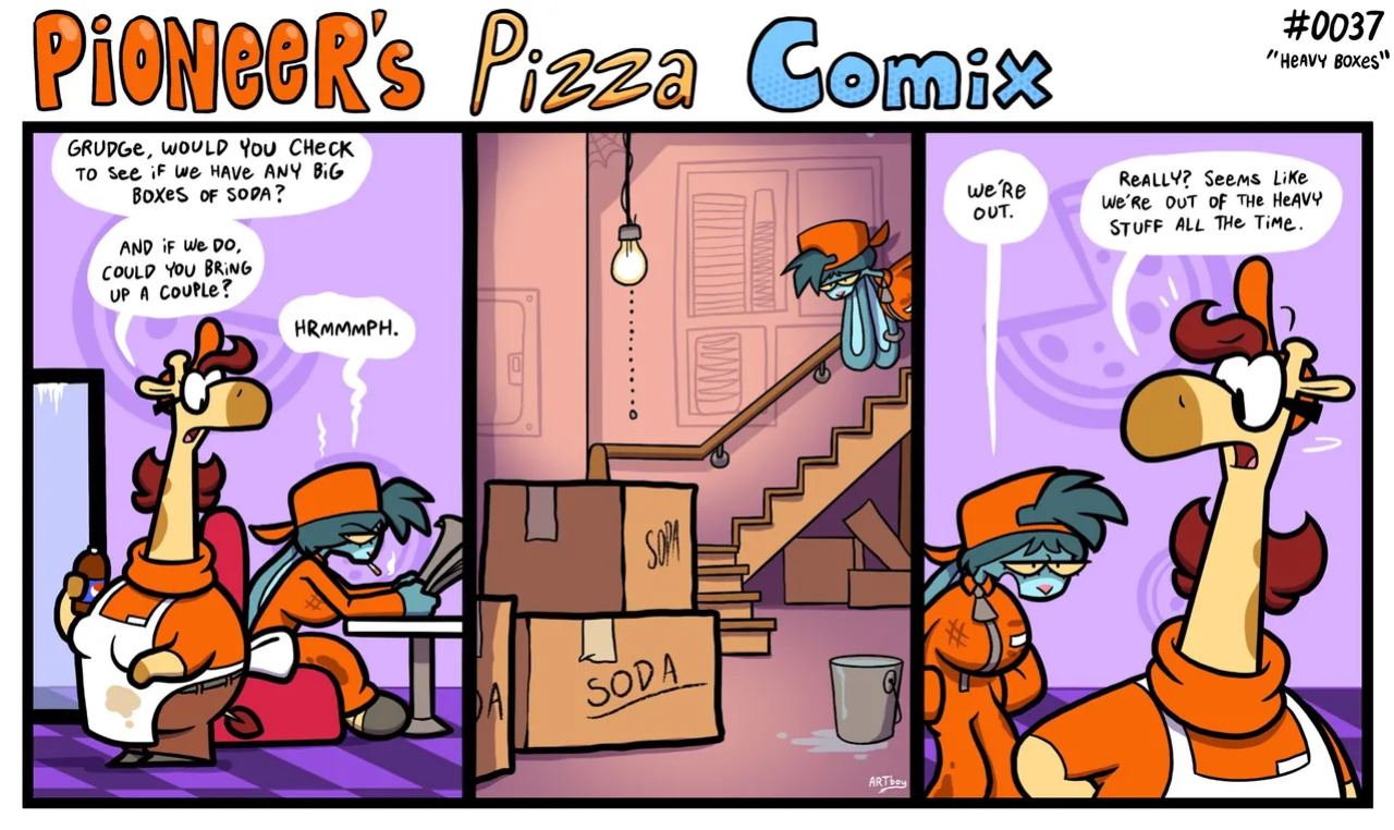 [Anotherartboy] Pioneer's Pizza Comix