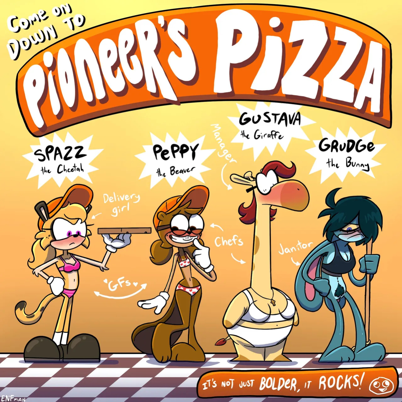 [Anotherartboy] Pioneer's Pizza Comix