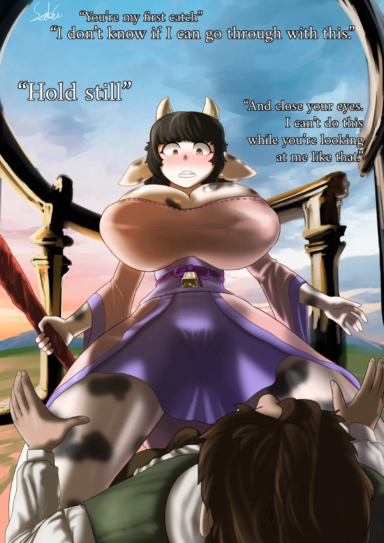 Stuck in another world where all the girls want to fuck and eat me 1