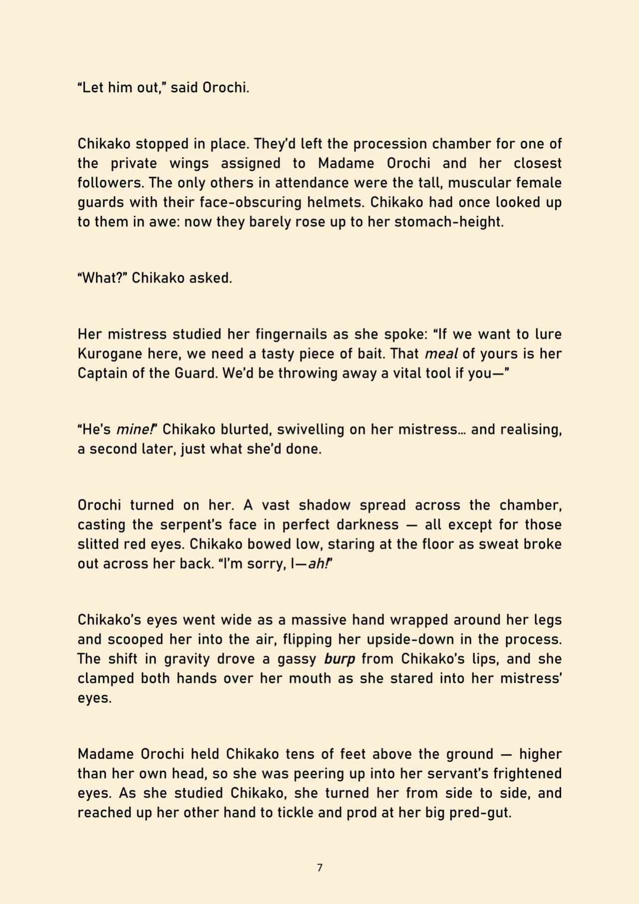 Food for the immortals 4