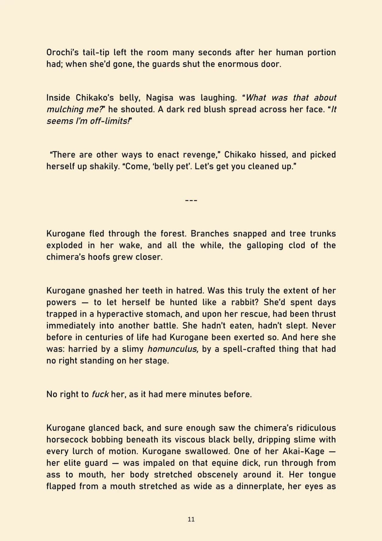 Food for the immortals 4
