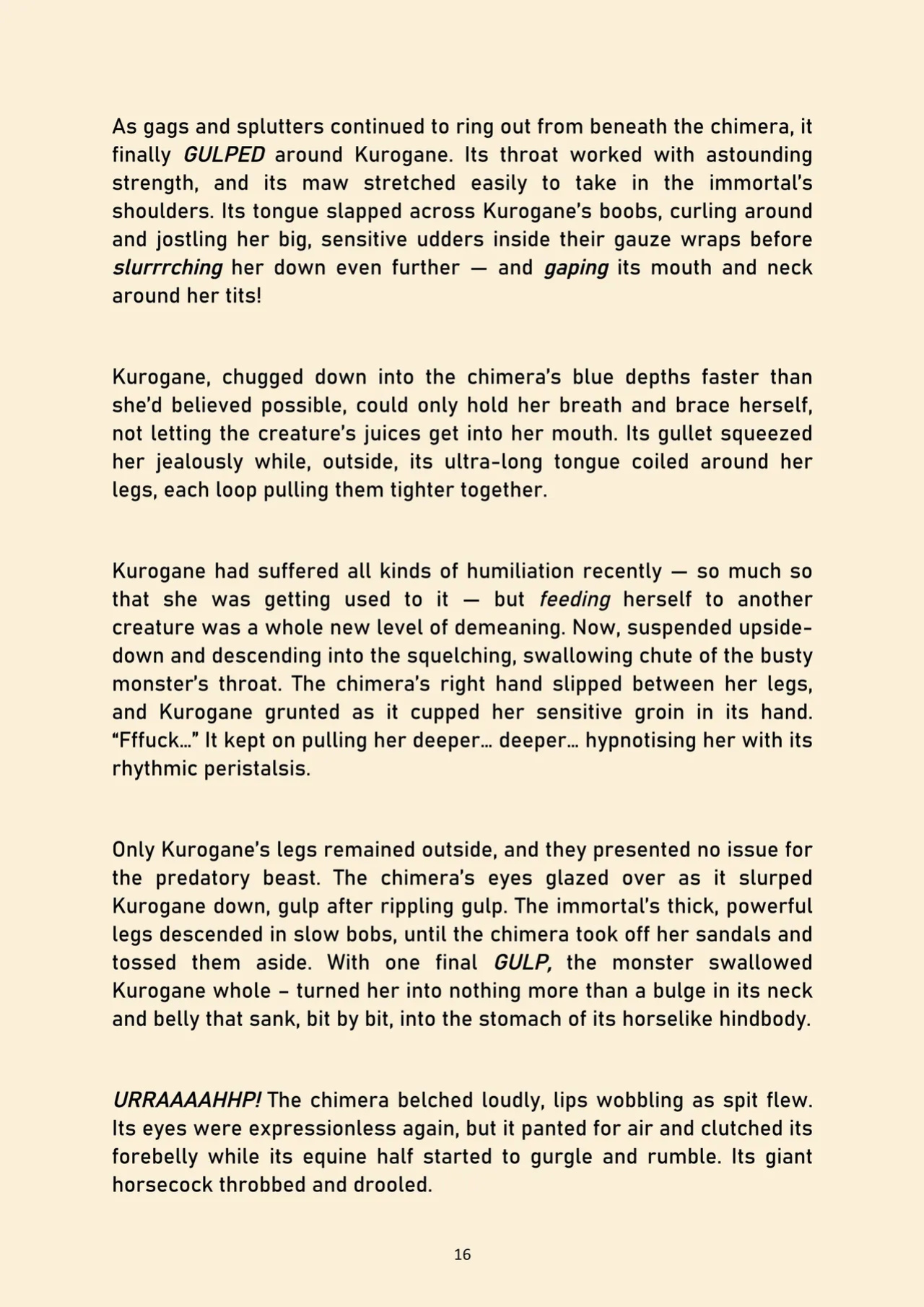 Food for the immortals 4