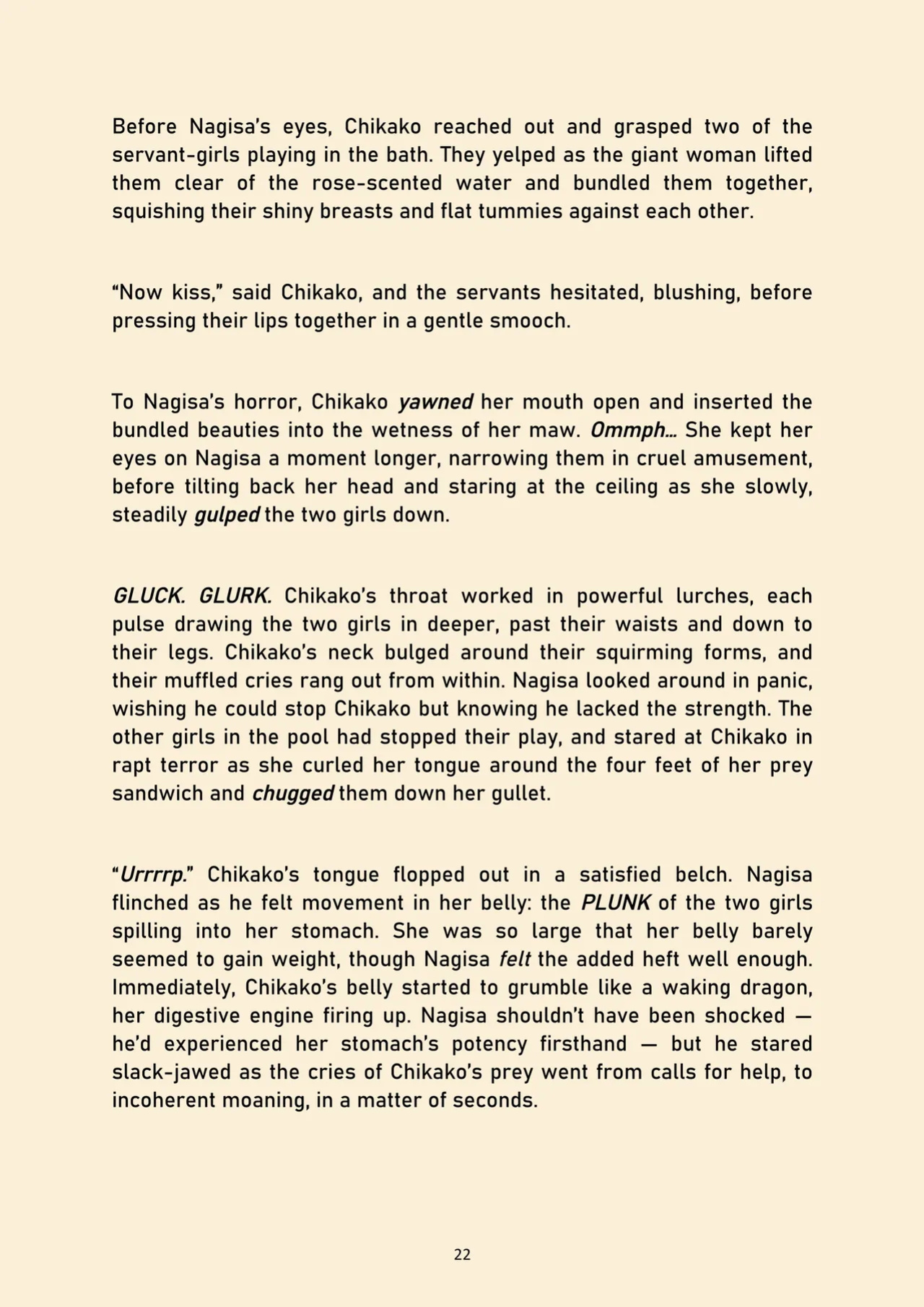 Food for the immortals 4