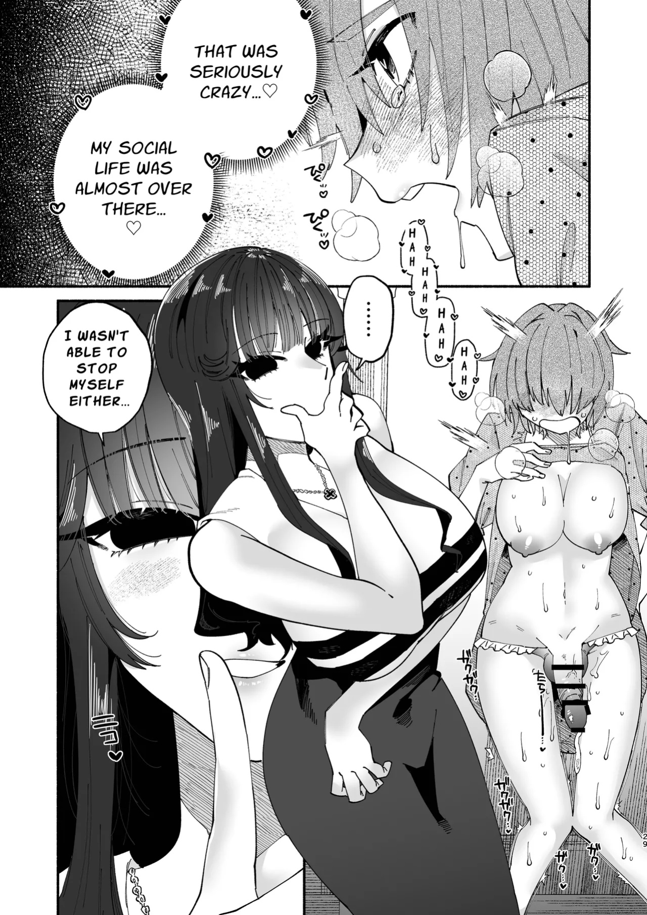 [Hidarimigi (Nitouhen)] Futanari Musume wa Dosukebe Onee-san ni Chikubi wo Obaka ni Sarechaimashita | A Perverted Lady Rubs a Futanari's Nipples Silly [Mahou Shoujon't]
