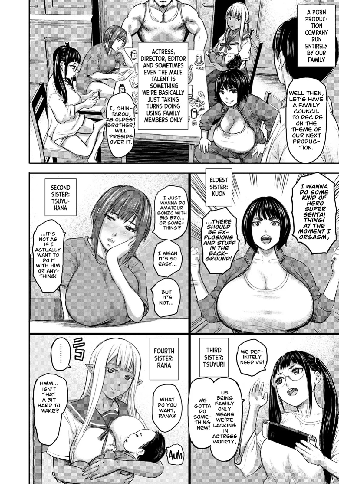 [PIero] AV Family Ch. 1-3