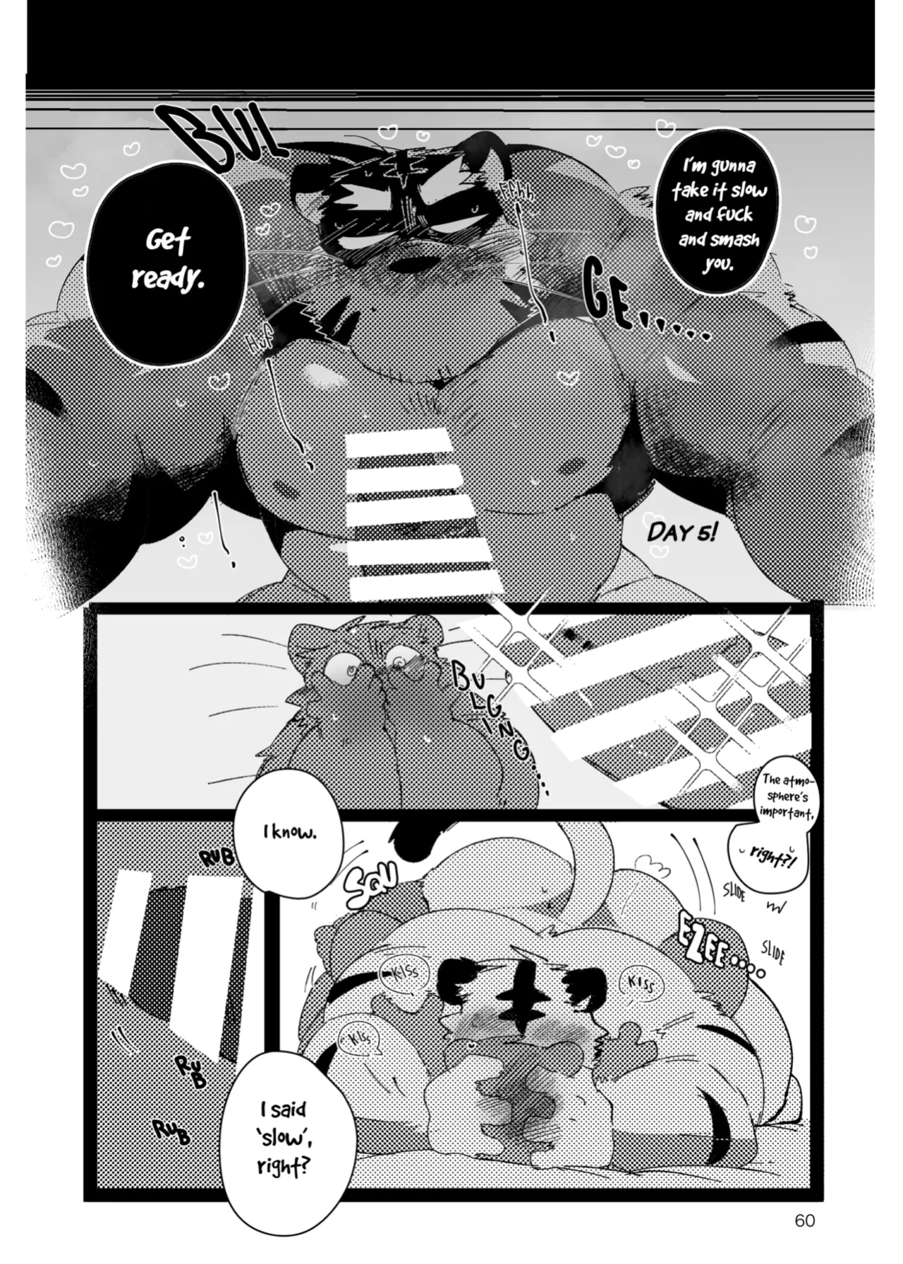 the book about being abstinent and horny while having polynesian sex with an old kansaii tiger
