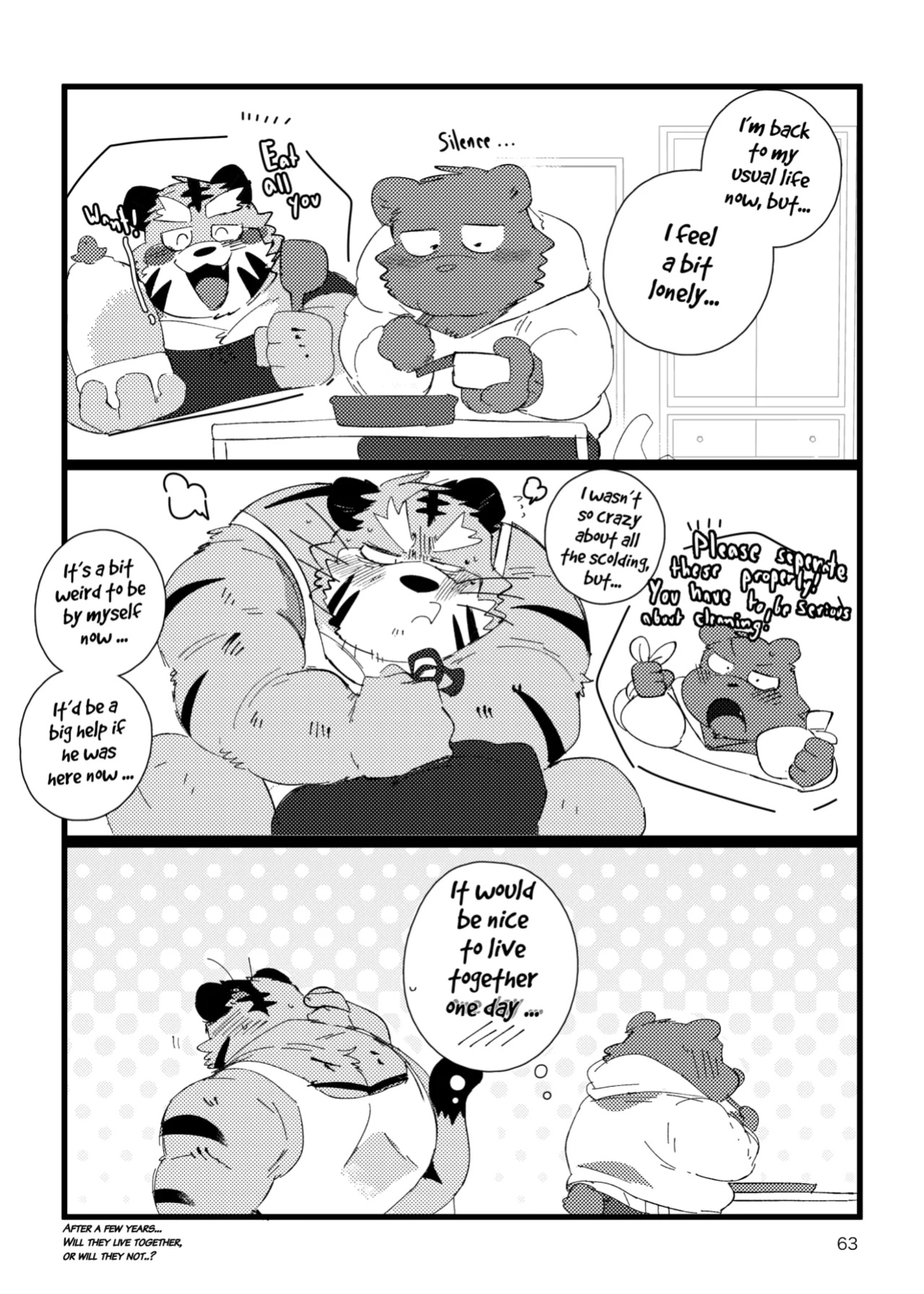 the book about being abstinent and horny while having polynesian sex with an old kansaii tiger