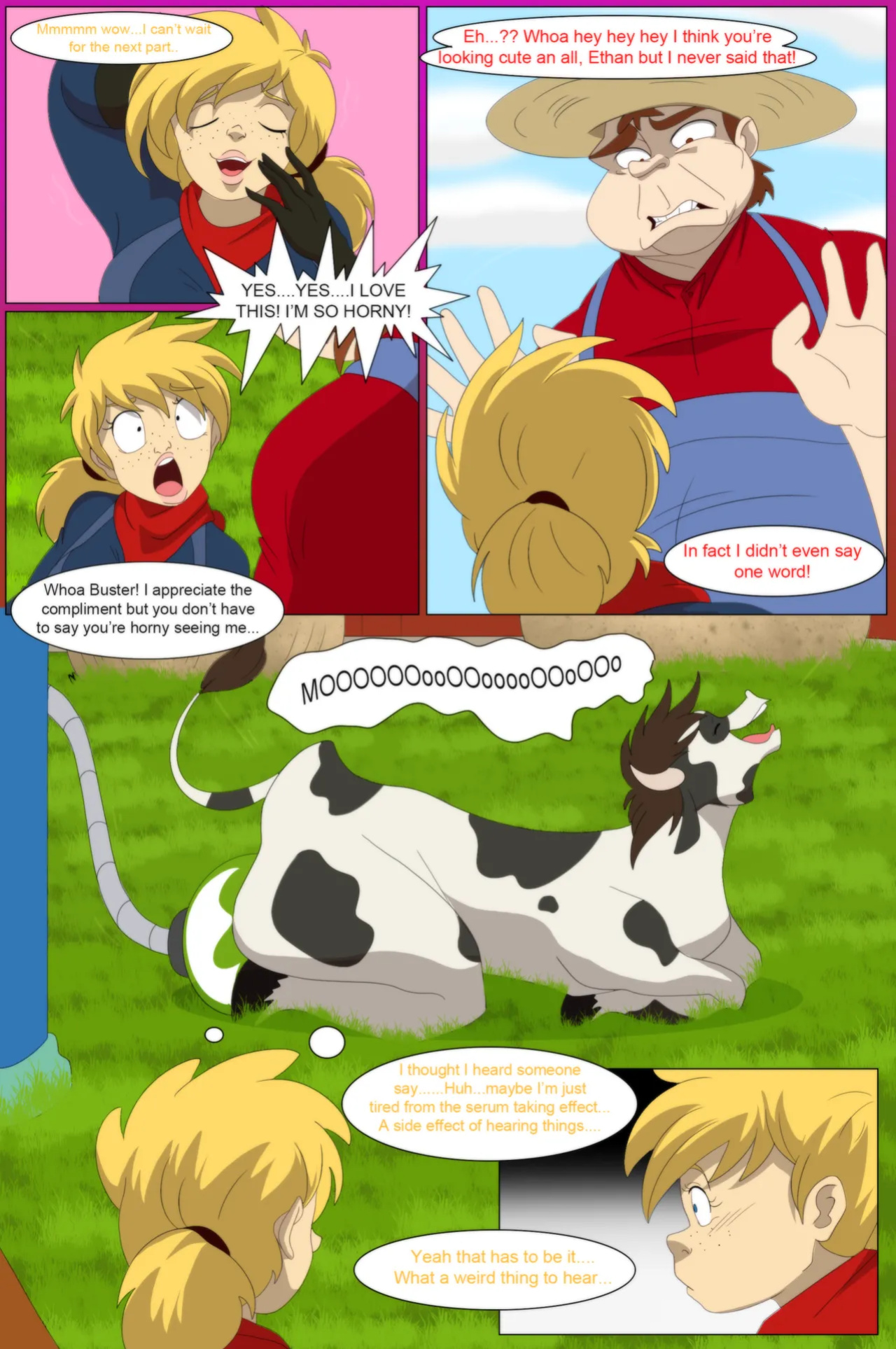 A 'Cow'astrophic Predicament TG/TF (On going)