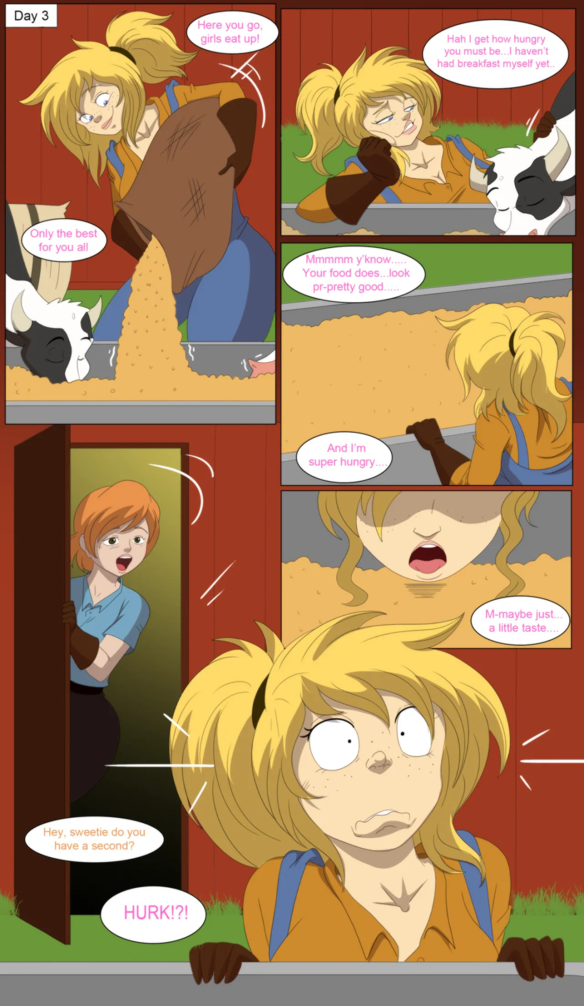 A 'Cow'astrophic Predicament TG/TF (On going)
