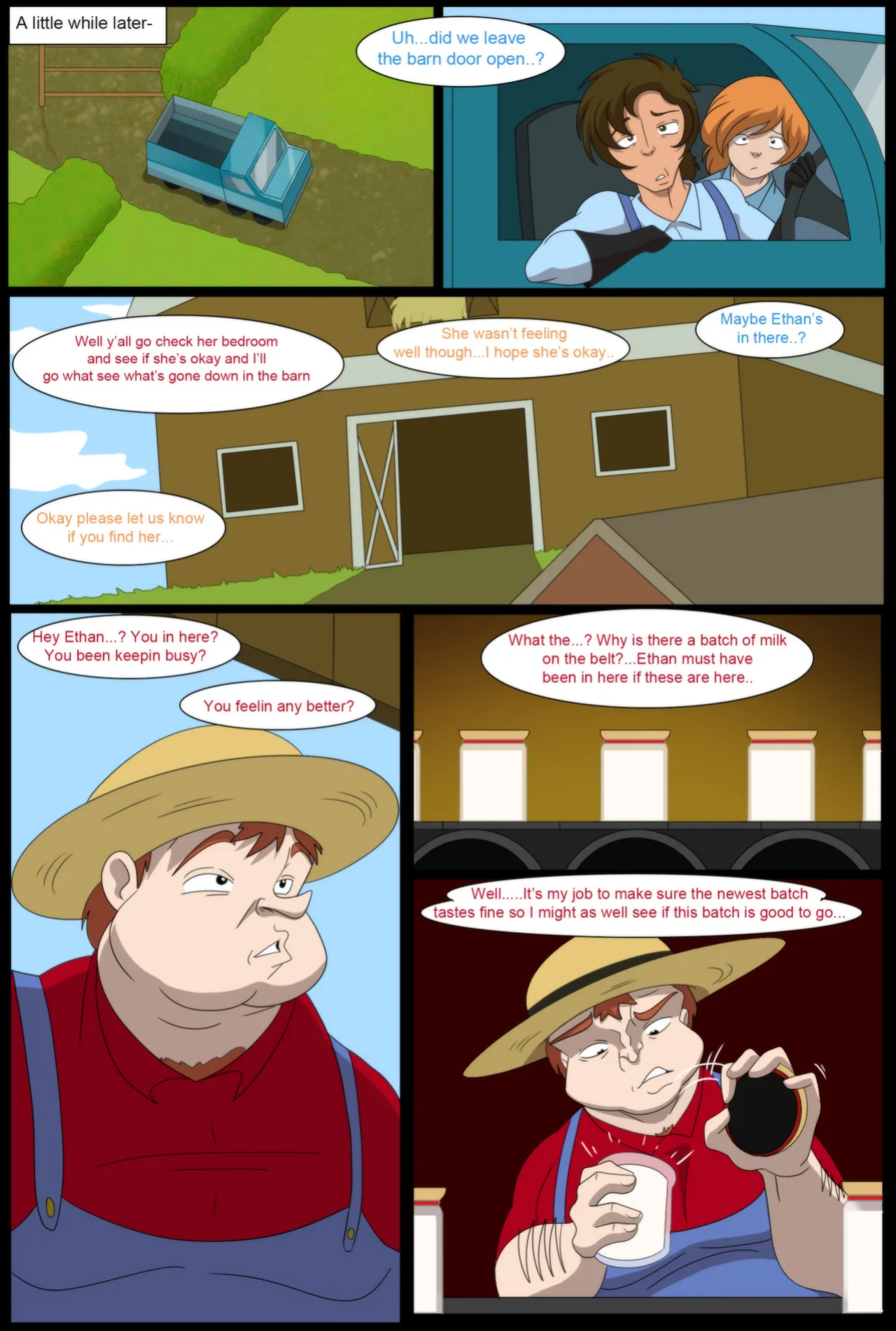 A 'Cow'astrophic Predicament TG/TF (On going)