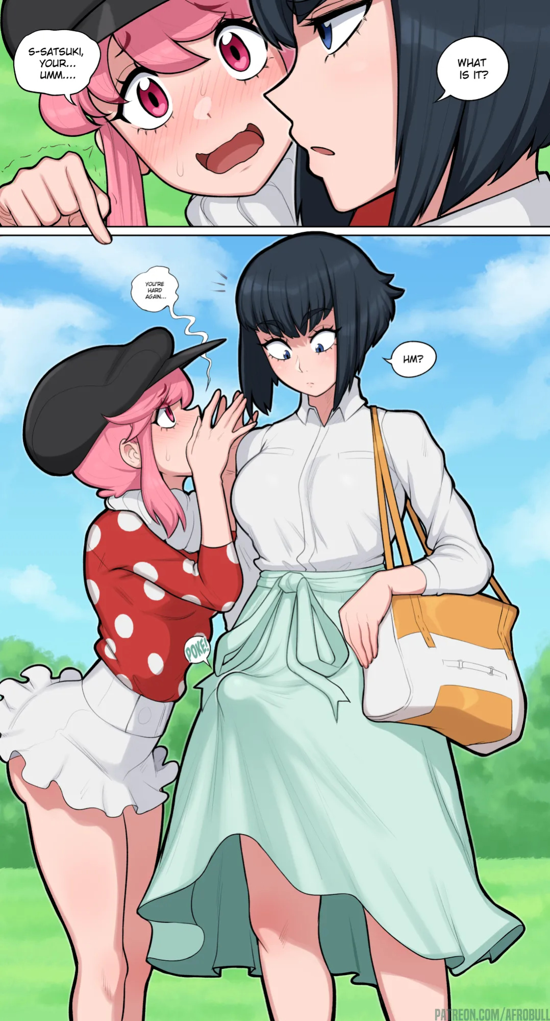 [Afrobull] Satsuki x Nonon [Kill la Kill]