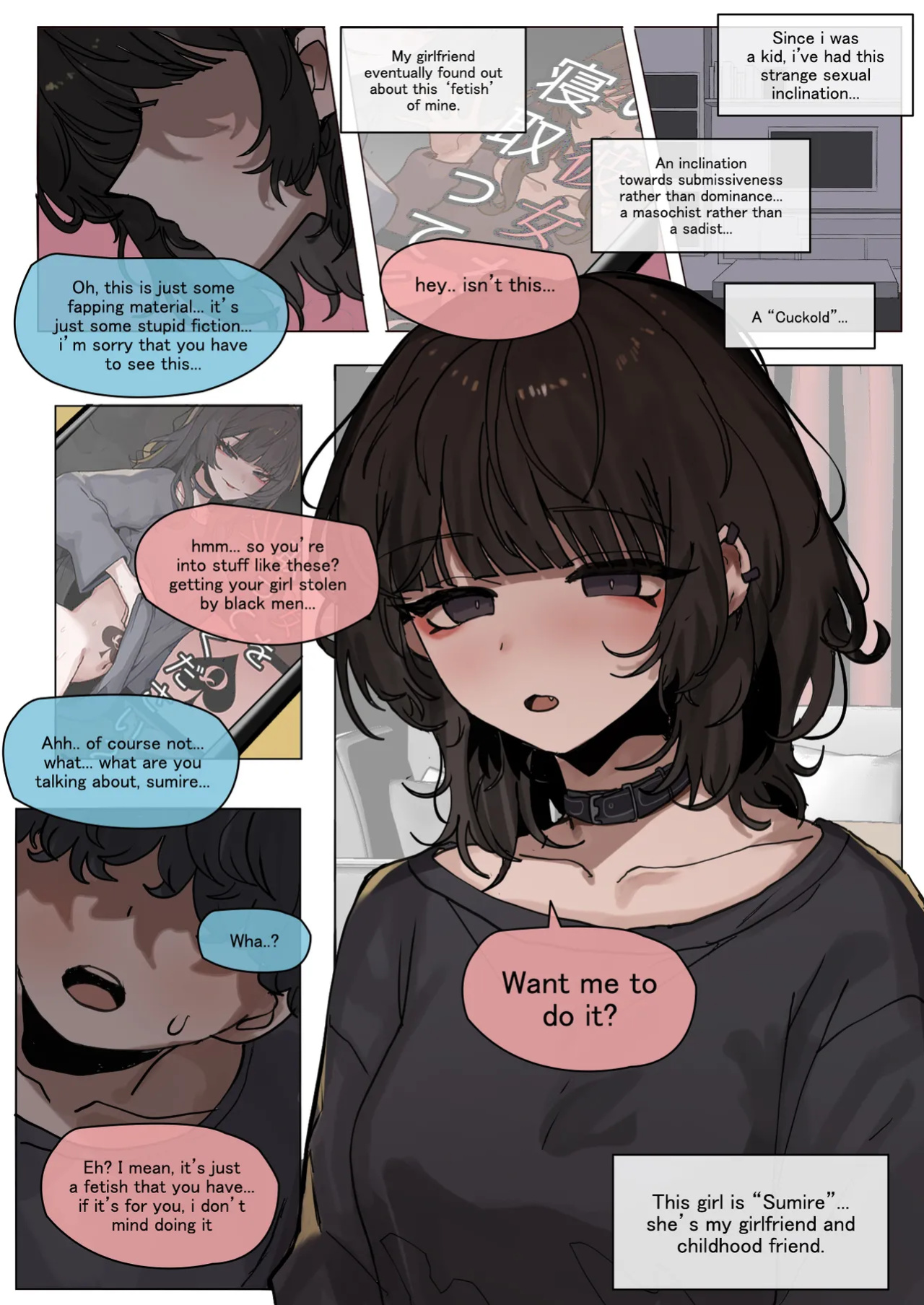 [k8on] The Eyes of the Unreadable Girl is Dyed in Black