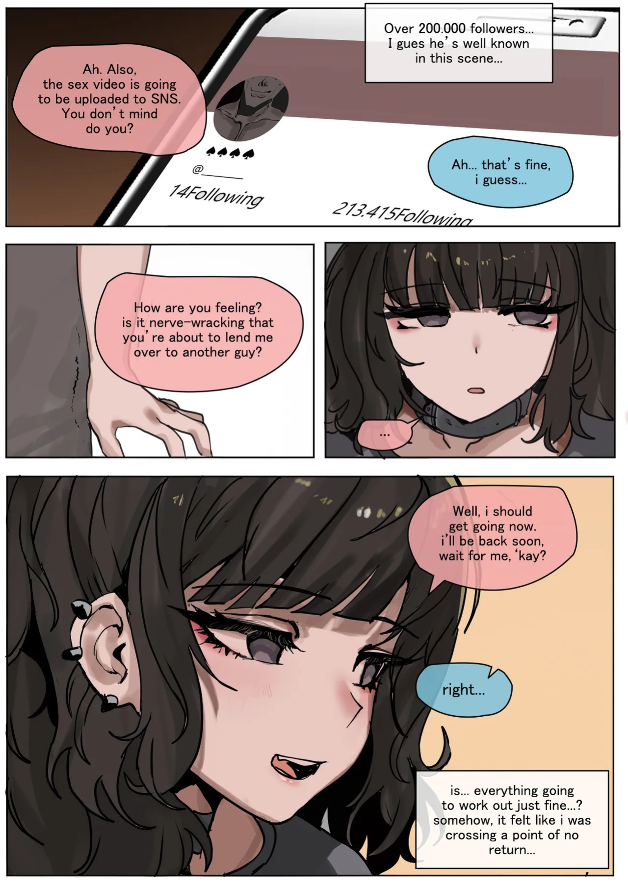 [k8on] The Eyes of the Unreadable Girl is Dyed in Black