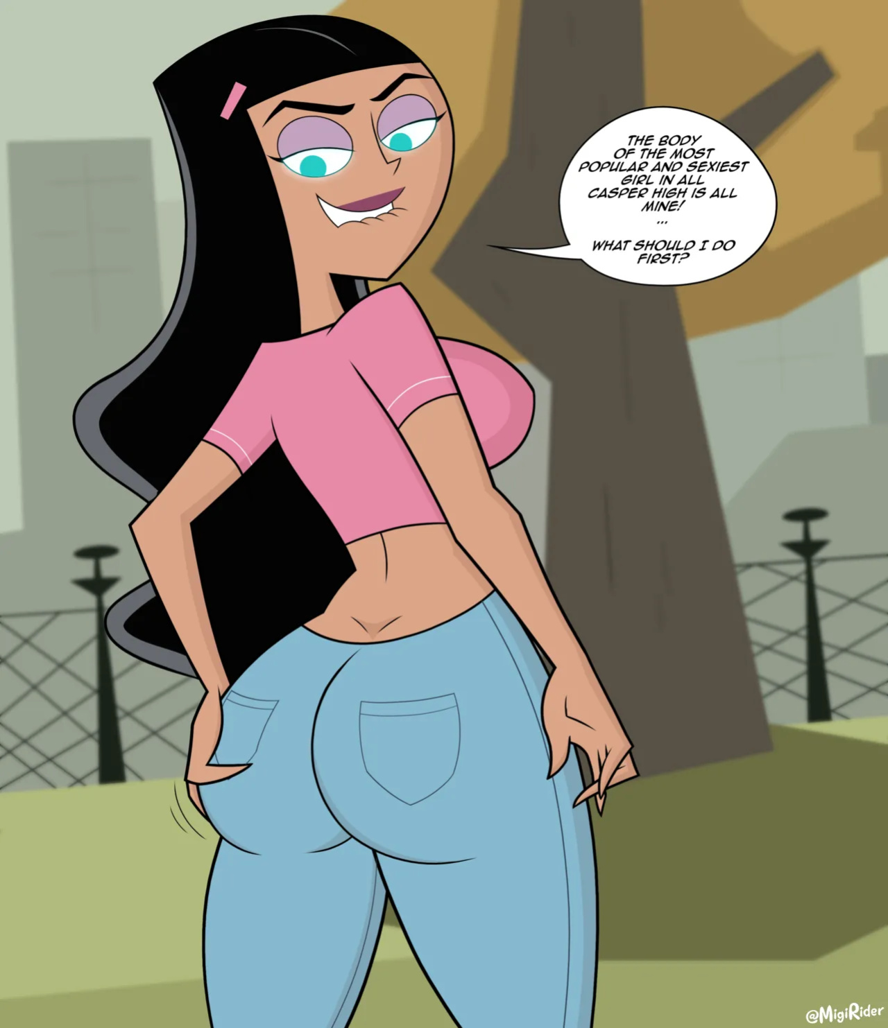 [Migi Rider] Possesed Paulina (Danny Phantom)