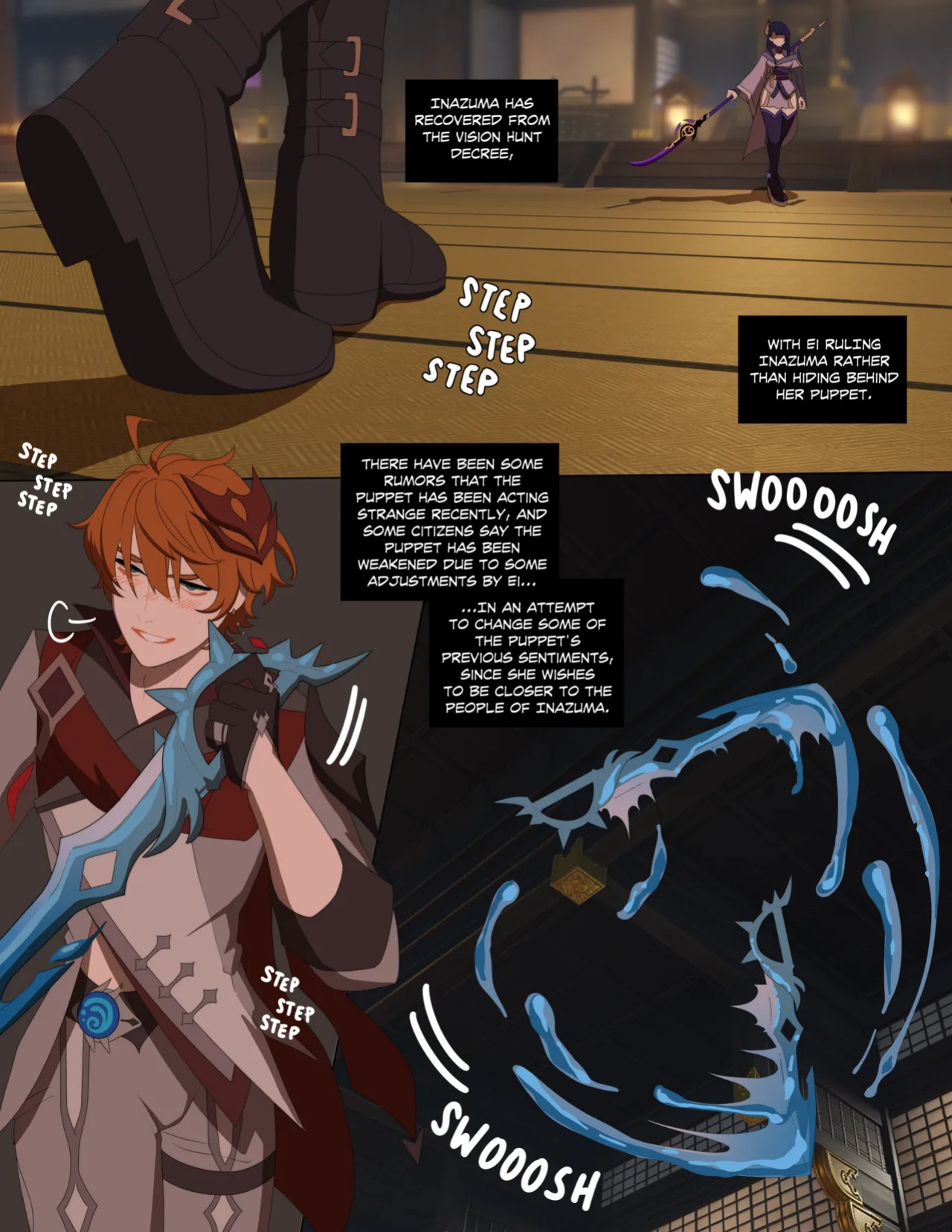 [Creamboyo] A Duel Against The Riaden Shogun (Genshin Impact)