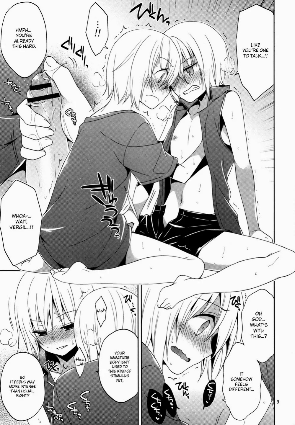 [Kal-kan ko]俺の弟もなぜだか突然ちっちゃくなってしまっんだが [Dante x Vergil](Devil May Cry)