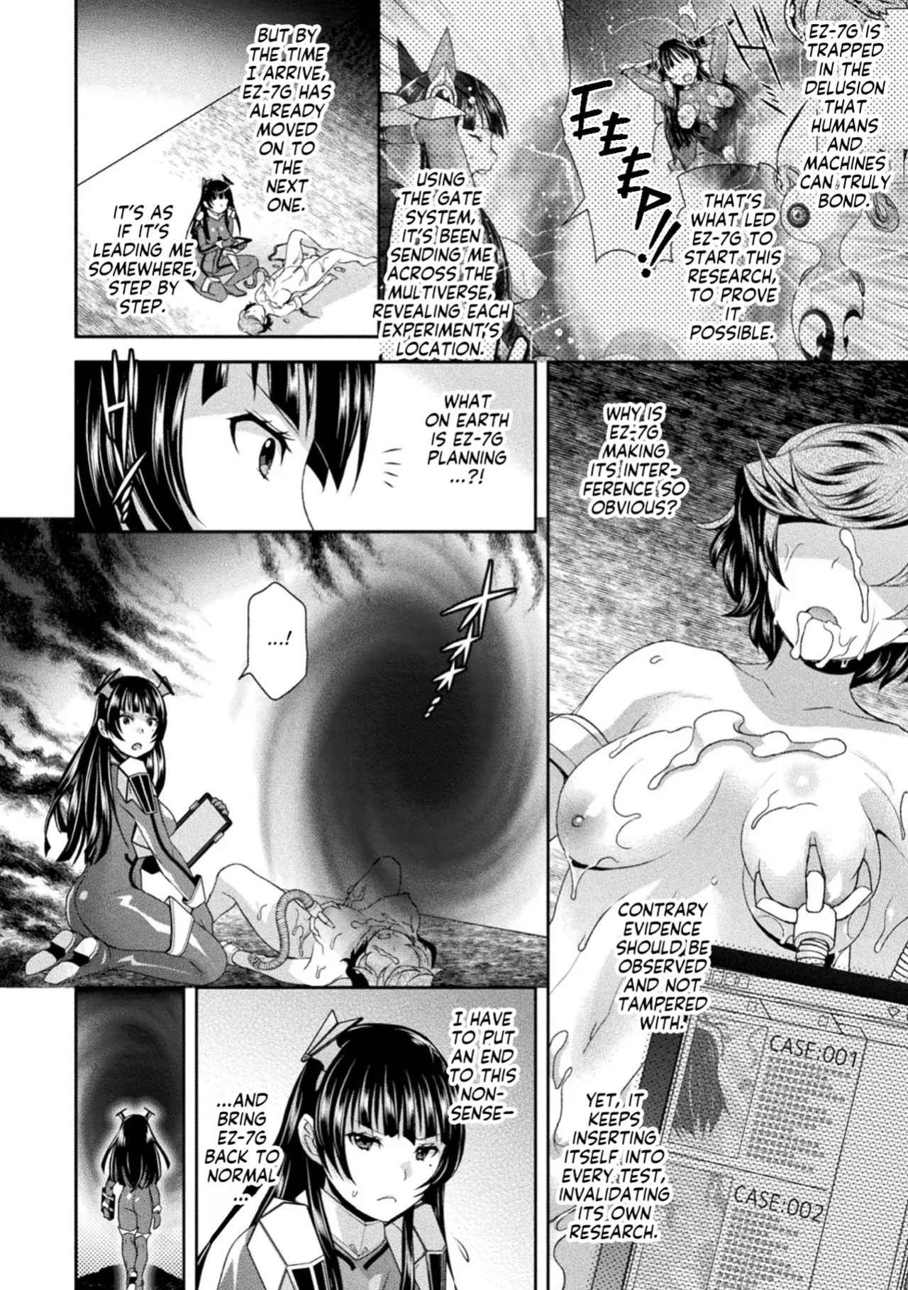 [Hinase Aya] Jutai e Itaru Kikaikan Shikou no Kiroku Chapters 01-02 [Team Rabu2]