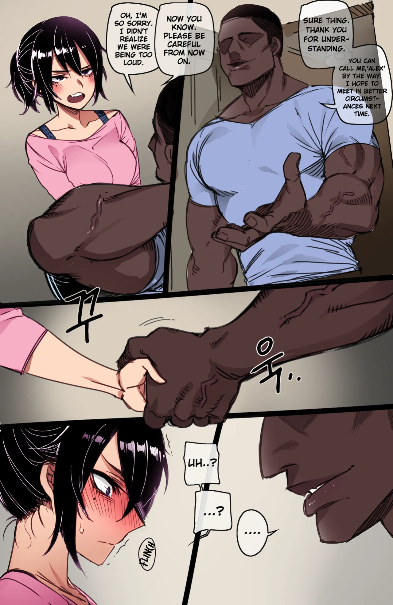 [ratatatat74] Korean Girl in America + Mother and Daughter BCC Corruption [Colorized]
