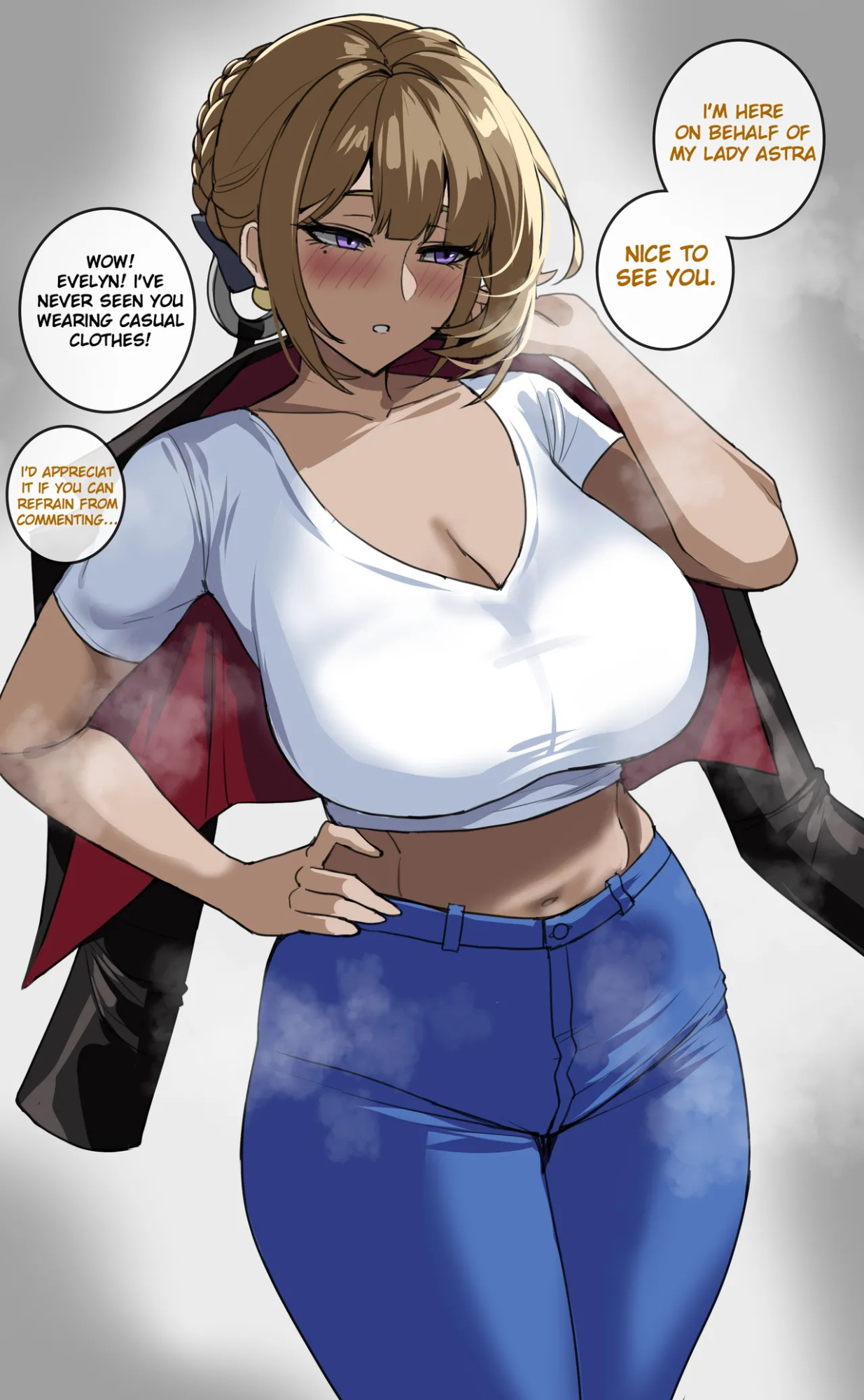 evelyn on vacation
