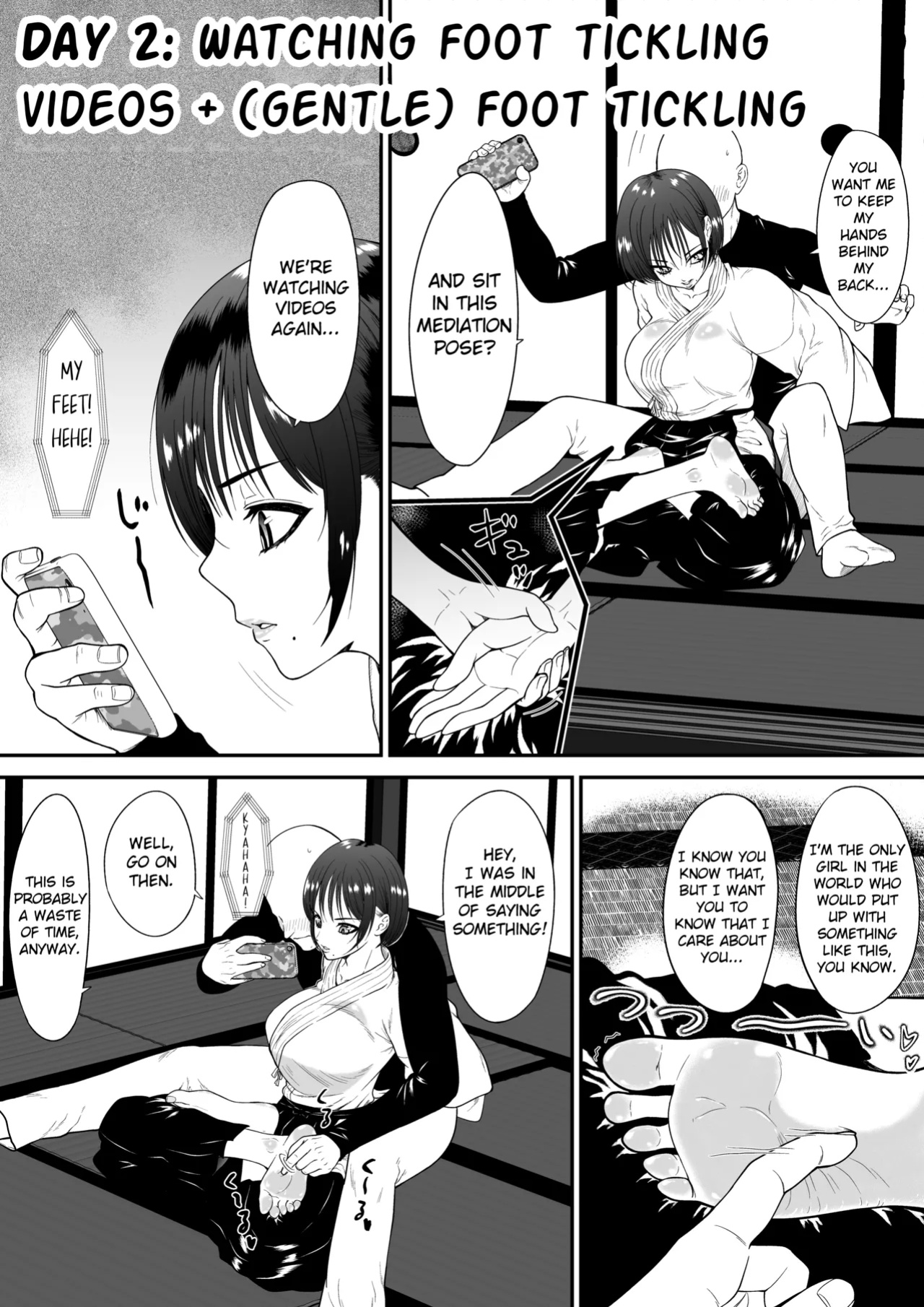 [Bocyo-Bocyo] Starting Today: a Life of Developing My Girlfriend, Who Has Tough Feet From Kendo, Into a Girl With Ticklish Feet!