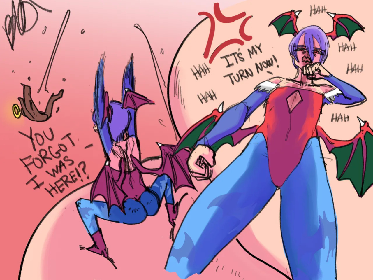 [NotGonnaHoldu] ROSALINA & LILITH!!! (Super Mario Brothers & DarkStalkers)