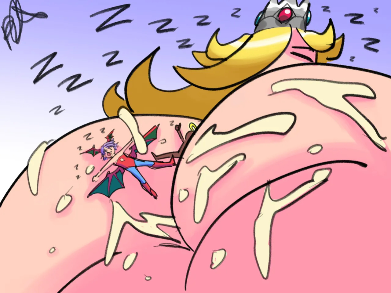 [NotGonnaHoldu] ROSALINA & LILITH!!! (Super Mario Brothers & DarkStalkers)