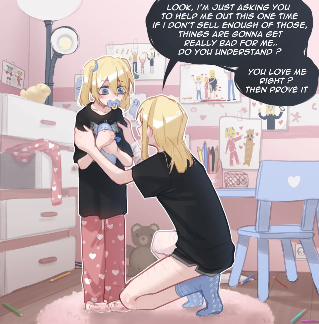 [popopoka] Blondie's t-shirt