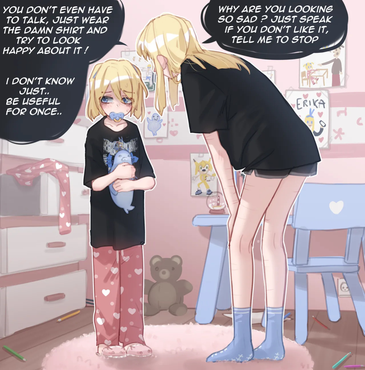 [popopoka] Blondie's t-shirt