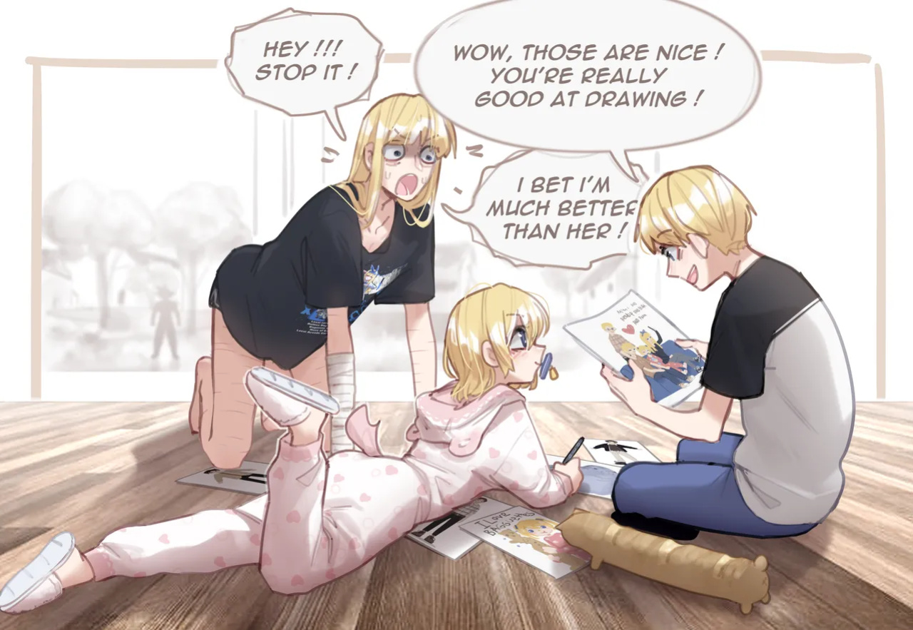 [popopoka] Blondie's t-shirt