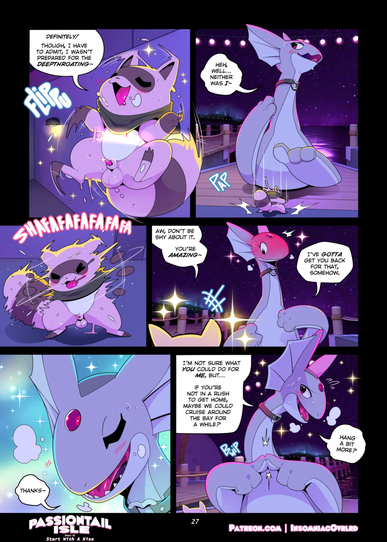 [InsomniacOvrLrd (Tom Smith)] Passiontail Isle: Start with a Kiss