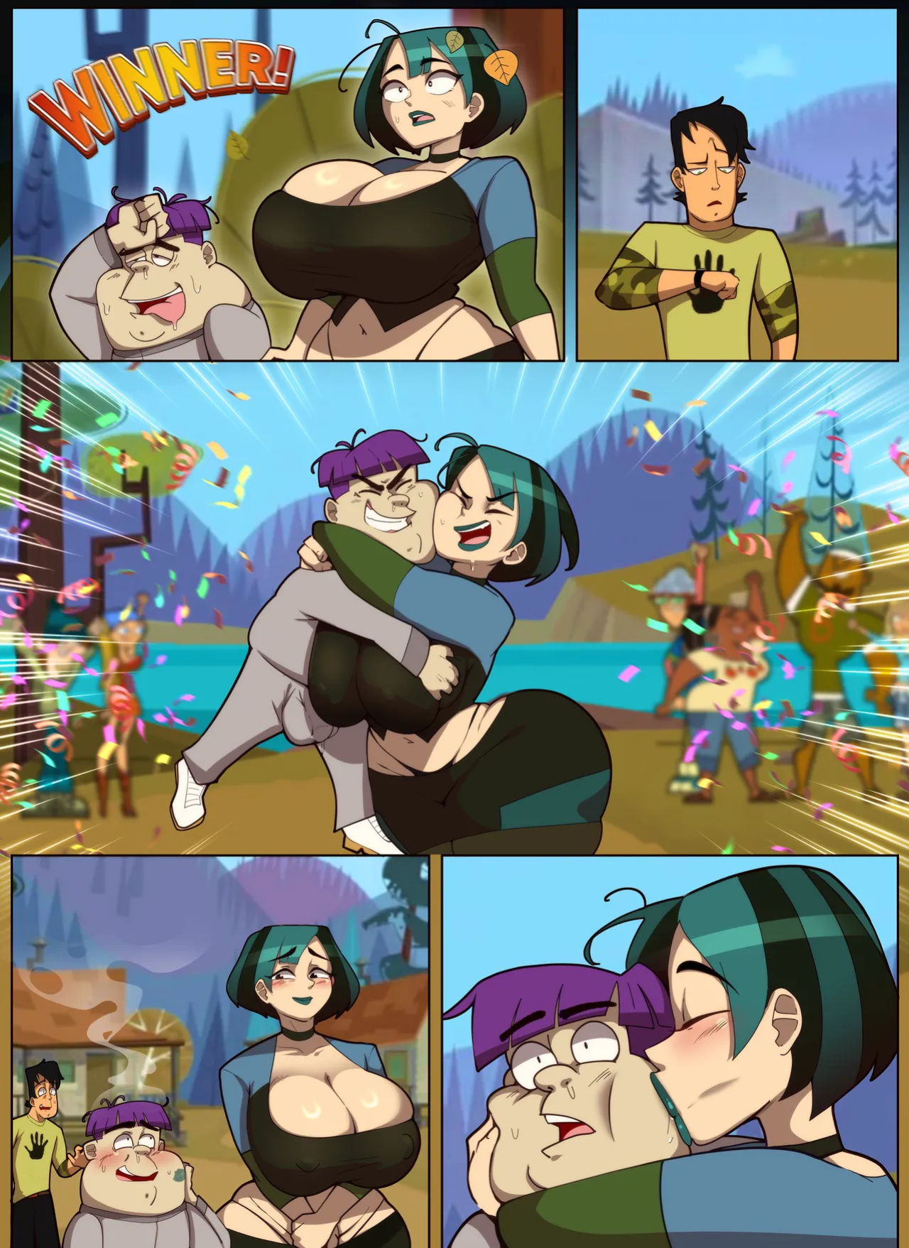 [BitterCream] Total Drama Island: The Adventures of Gwen! [Uncensored] (Total Drama Island)