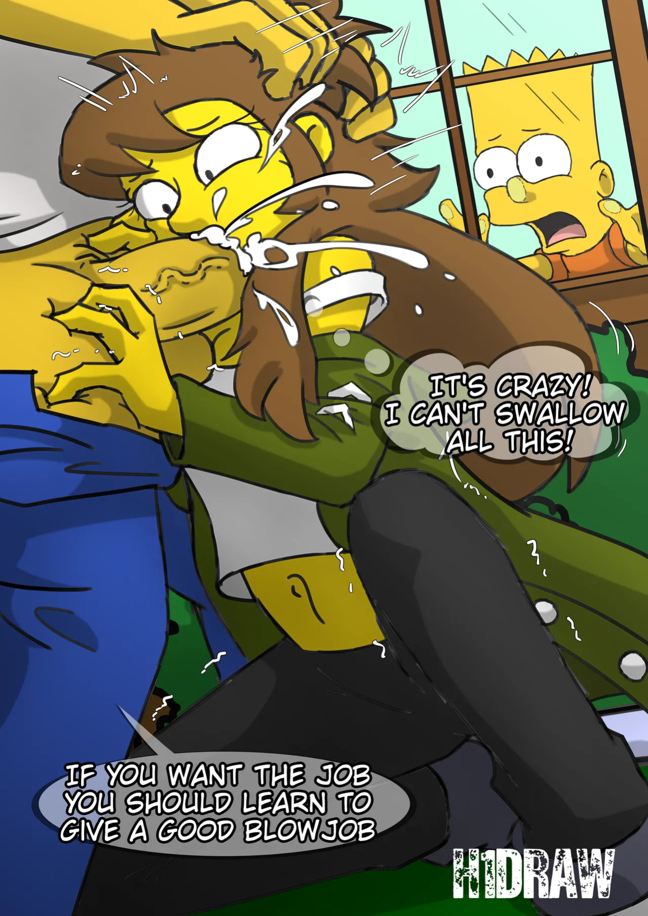 [H1DRAW] Forbidden Girlfriends (The Simpsons)