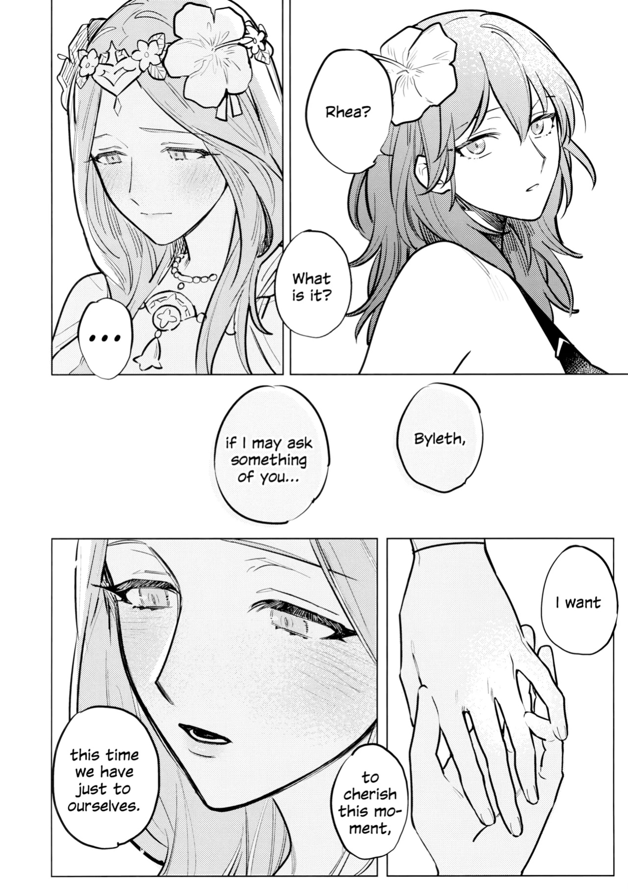 (Kokuin no Hokori 20) [ALSeTRO (Gyarin)] Katen no Kowairo | The Voice of Summer (Fire Emblem Three Houses)
