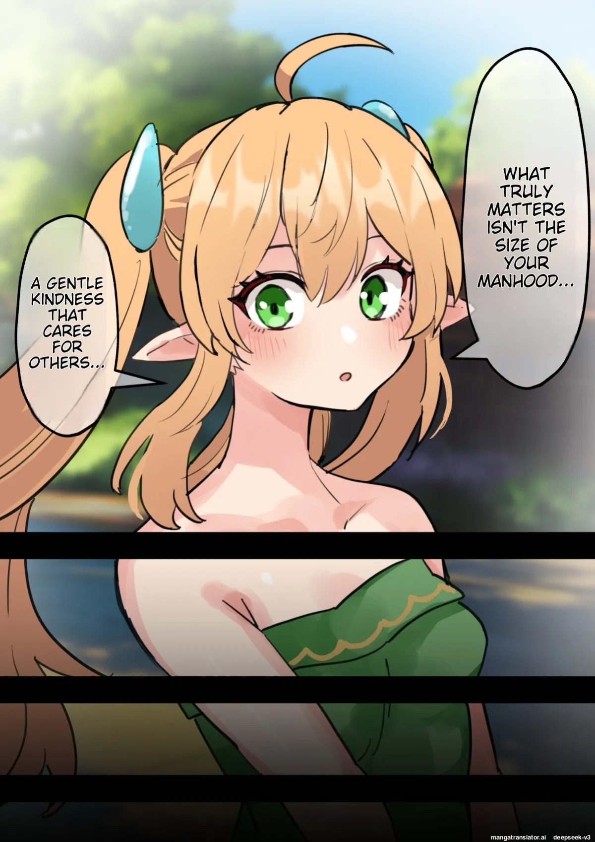 [Hotaru] [Machine TL] Tanshou Houkei Futanari Hobbit Shoujo ga Mahou no Yubiwa de Kyokon Seiyoku Monster ni naru Hanashi 1-3