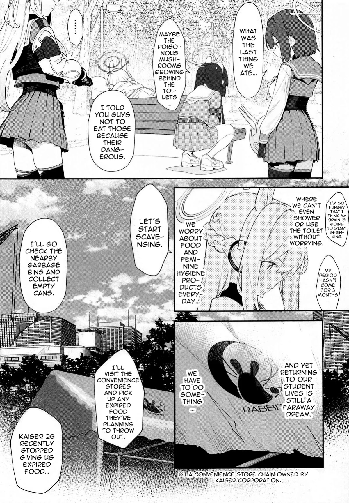(C105) [Kawaiso Nanoha Nukeru (Nukeru)] We Are Selling! Watashi-tachi wa Utta. (Blue Archive) [hardcase8translates]