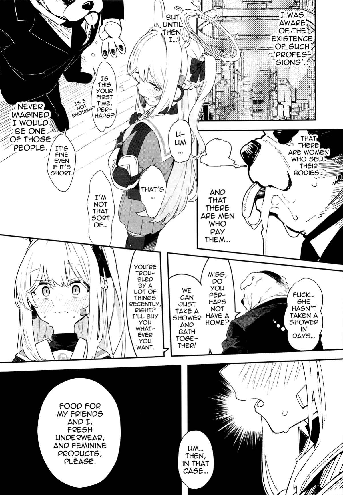 (C105) [Kawaiso Nanoha Nukeru (Nukeru)] We Are Selling! Watashi-tachi wa Utta. (Blue Archive) [hardcase8translates]
