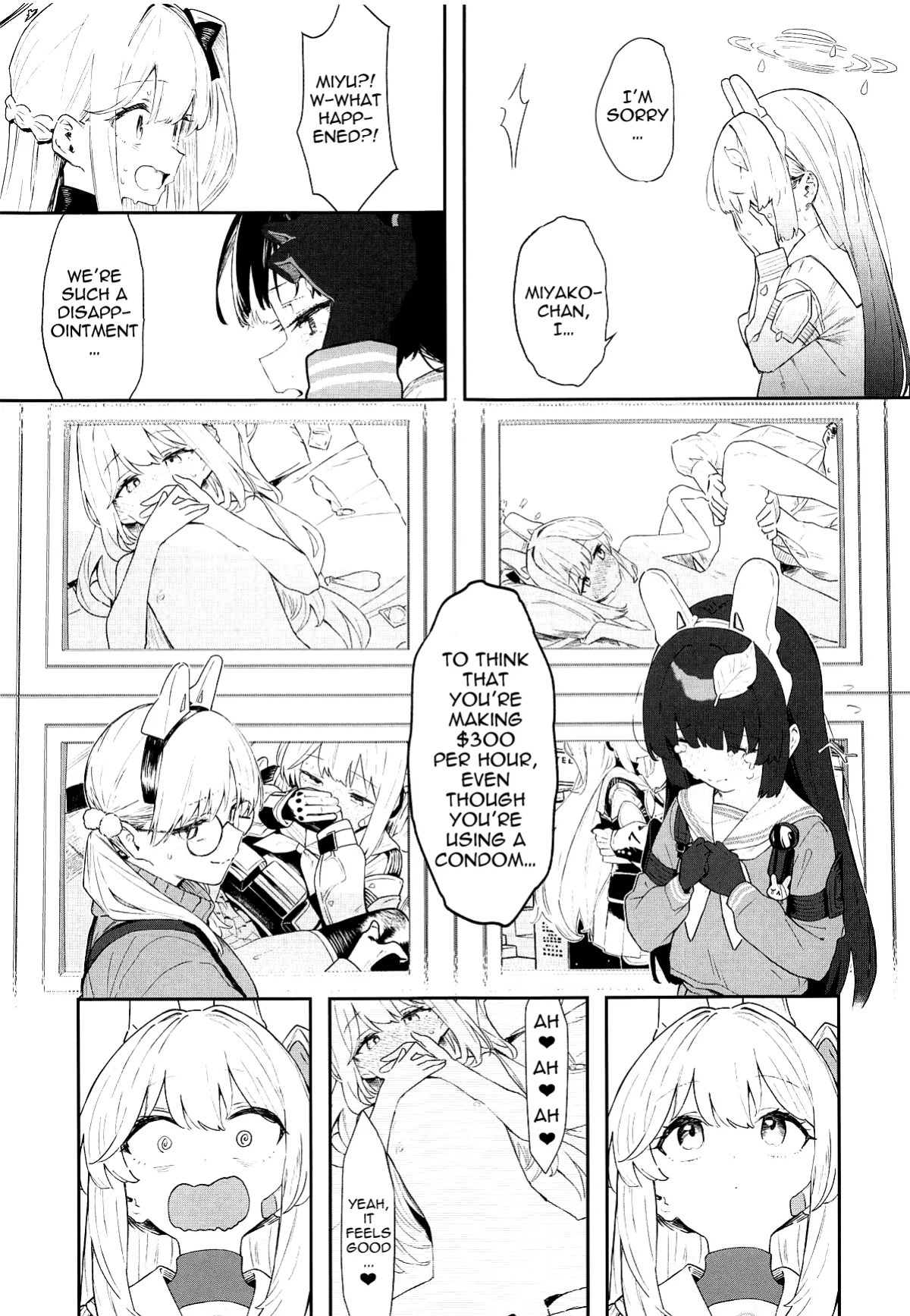 (C105) [Kawaiso Nanoha Nukeru (Nukeru)] We Are Selling! Watashi-tachi wa Utta. (Blue Archive) [hardcase8translates]