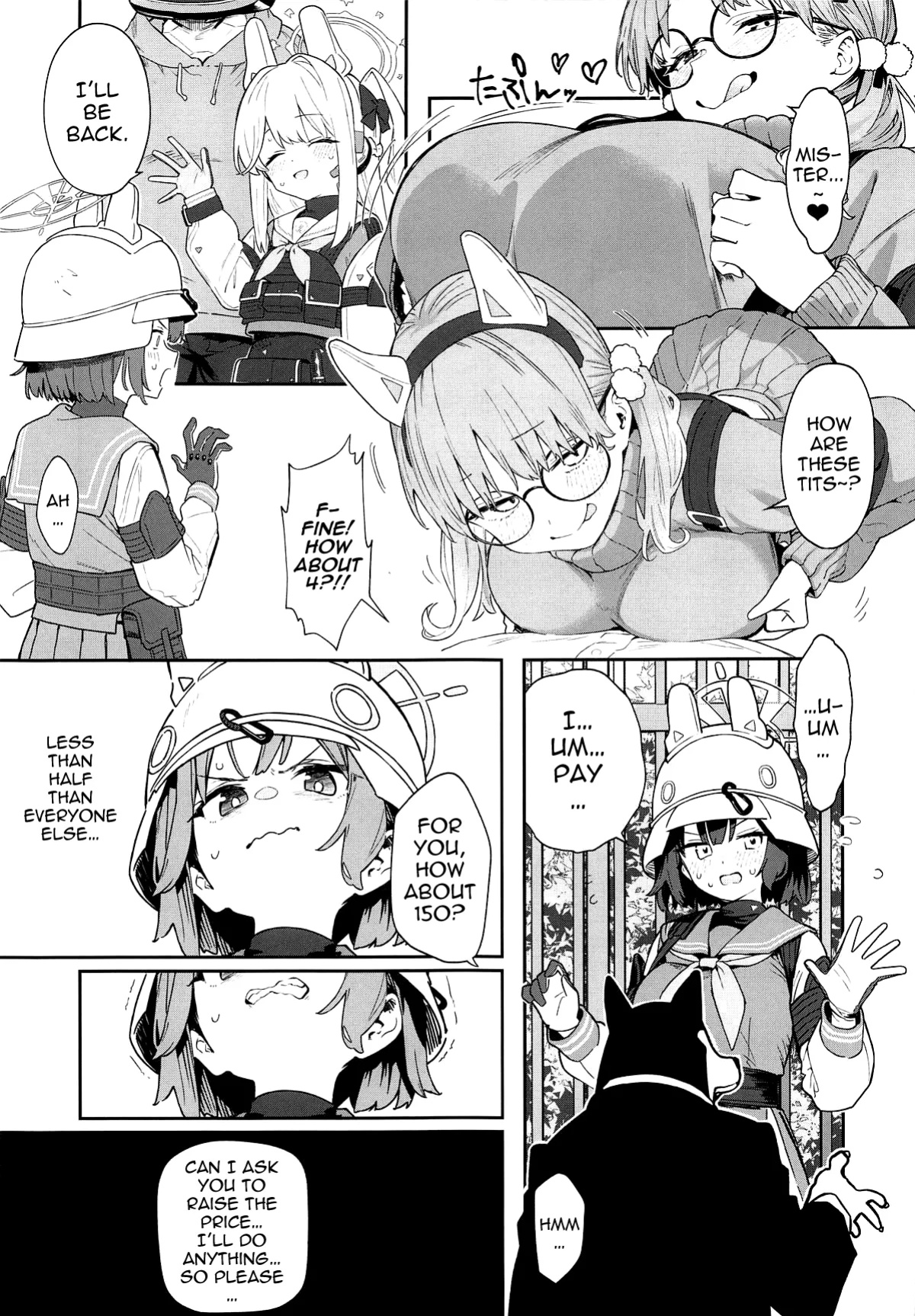 (C105) [Kawaiso Nanoha Nukeru (Nukeru)] We Are Selling! Watashi-tachi wa Utta. (Blue Archive) [hardcase8translates]