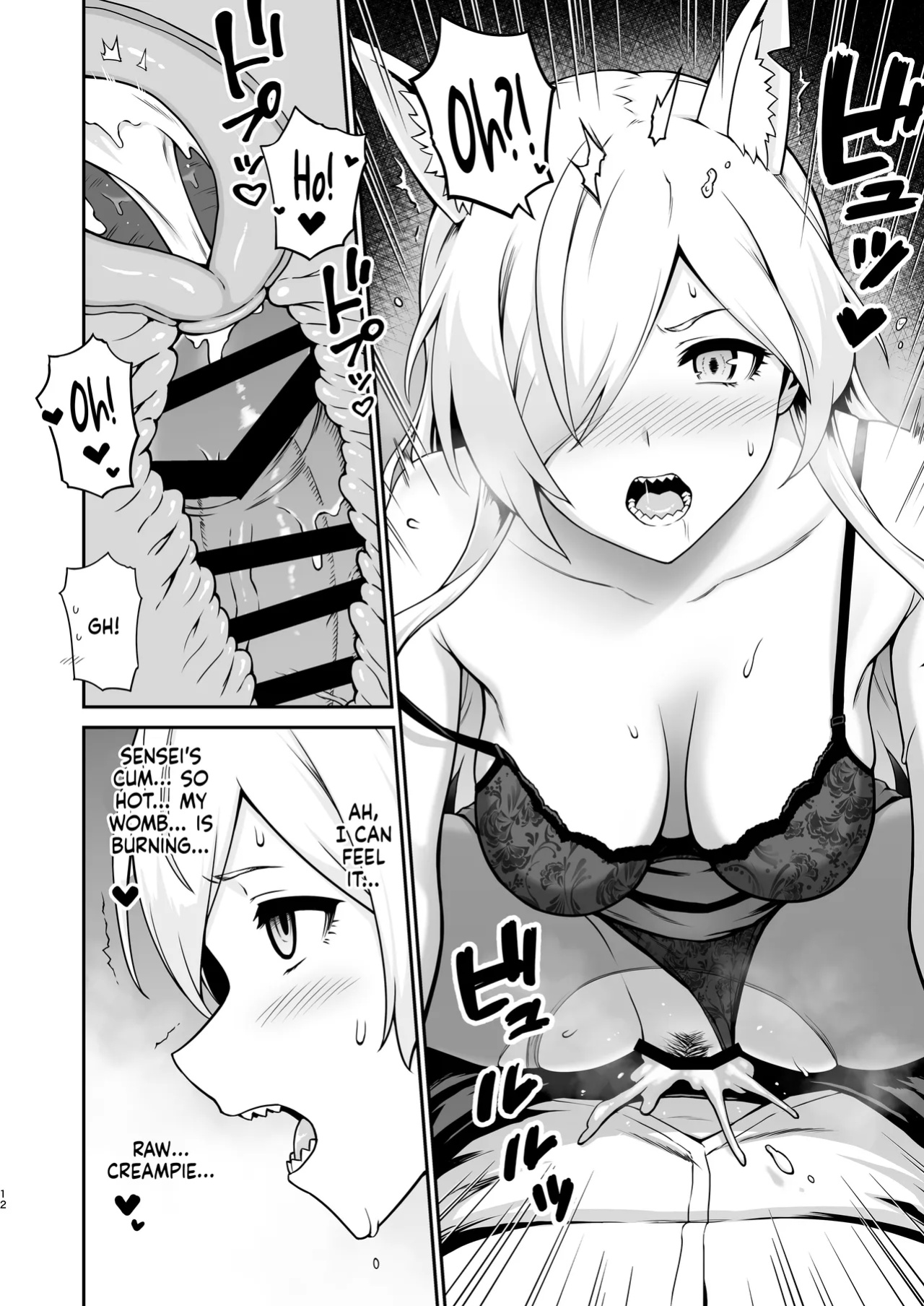 [Eight Million (Hidemi)] Kanna to Hatsujouki | Kanna And The Mating Season (Blue Archive) [NudeSalad]