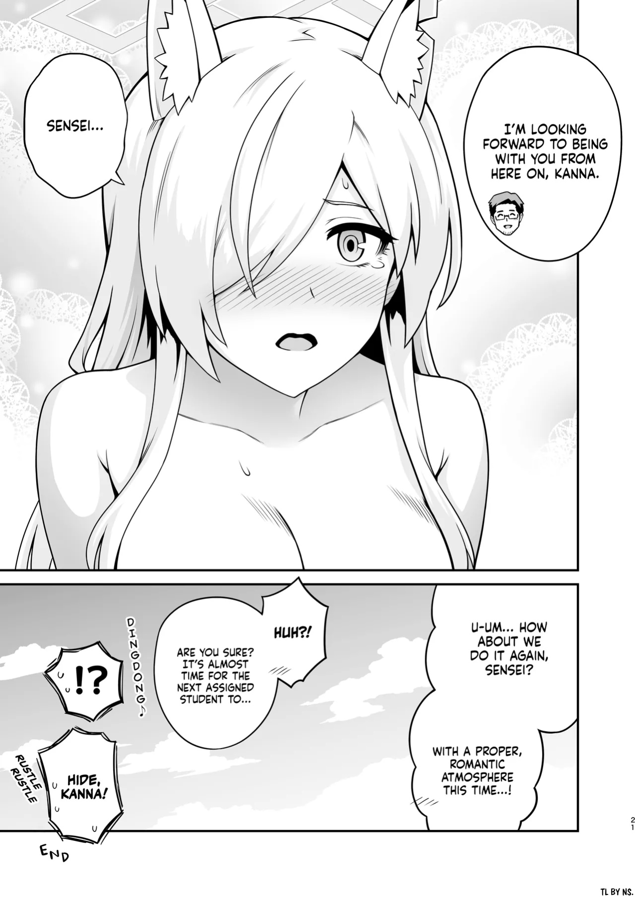 [Eight Million (Hidemi)] Kanna to Hatsujouki | Kanna And The Mating Season (Blue Archive) [NudeSalad]