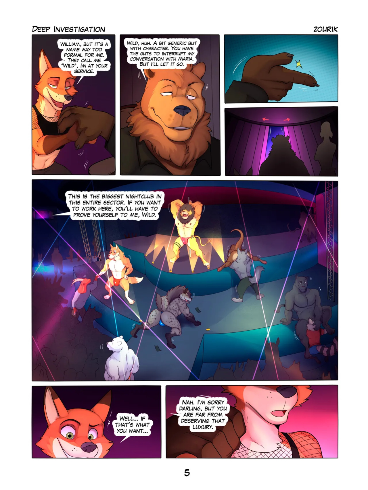 [Zourik] Deep Investigation (Zootopia)