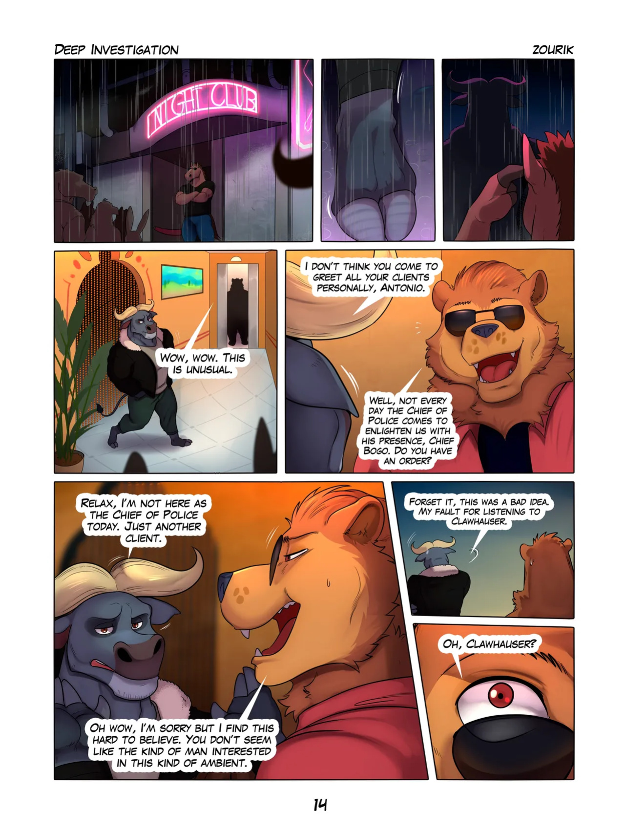 [Zourik] Deep Investigation (Zootopia)