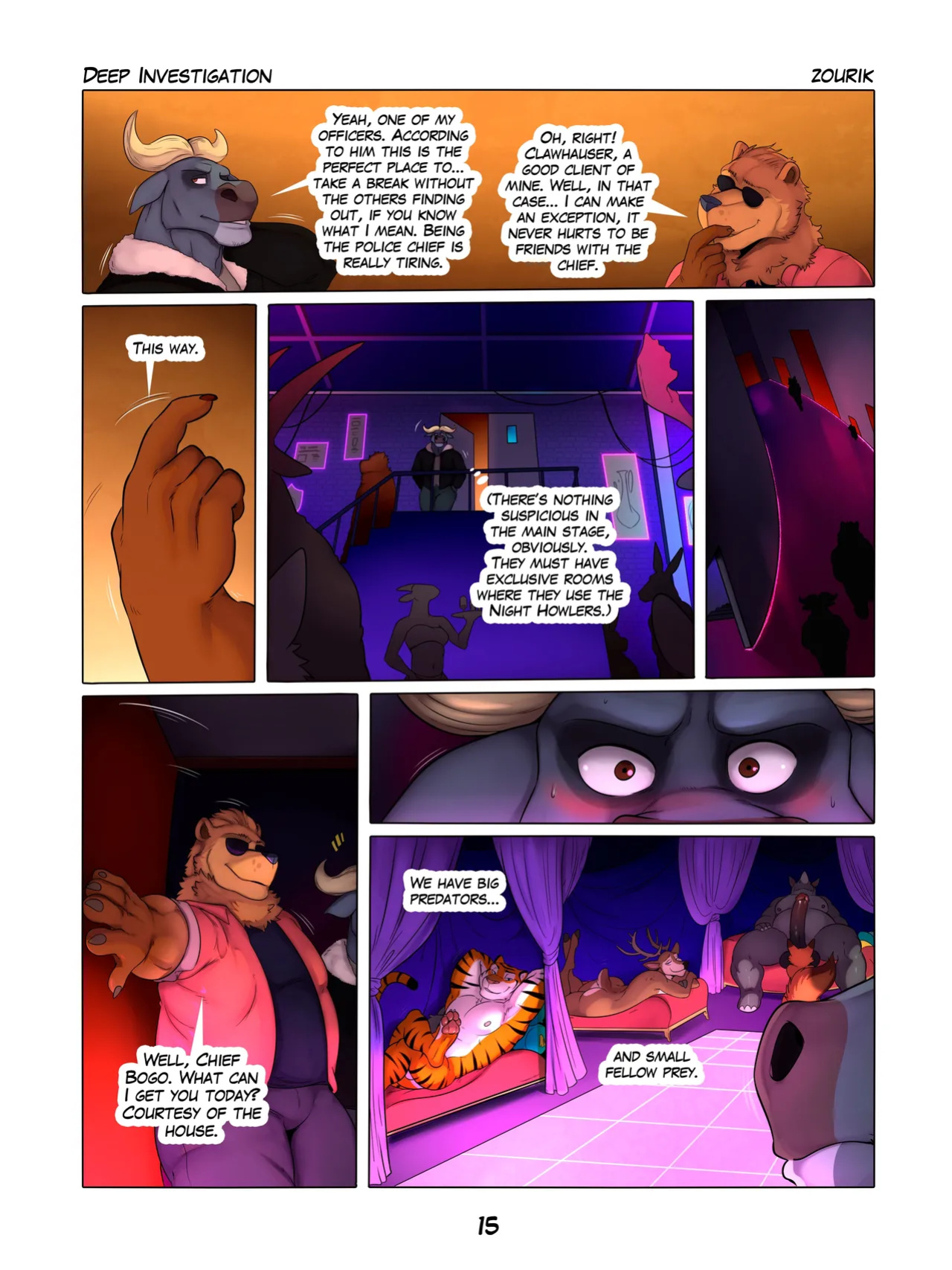 [Zourik] Deep Investigation (Zootopia)