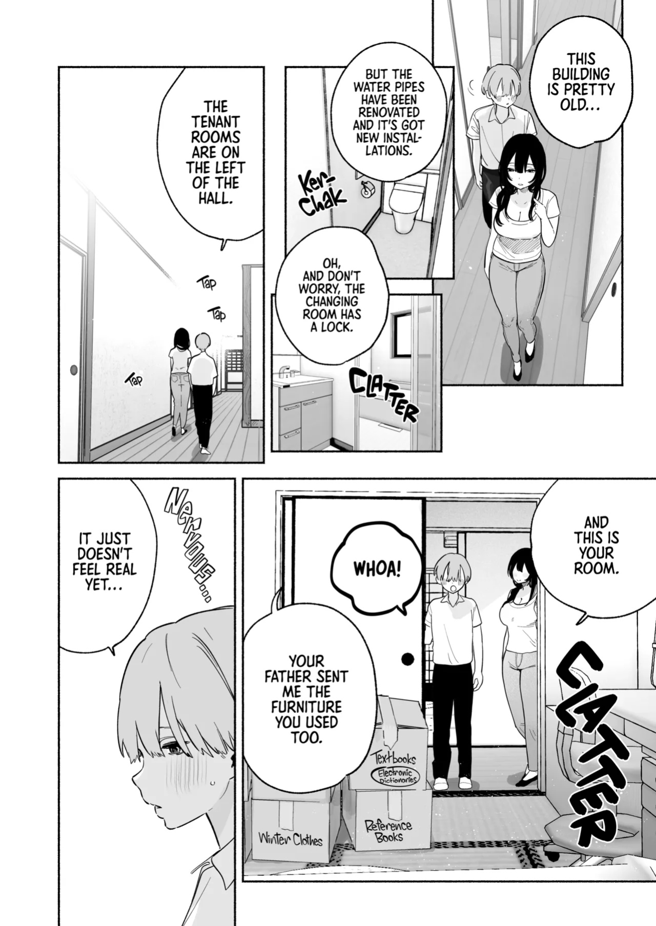 [Yuzuya (Yuzuha)] Boku no Geshuku Seikatsu ni Tsuite | My Life in a Boarding House