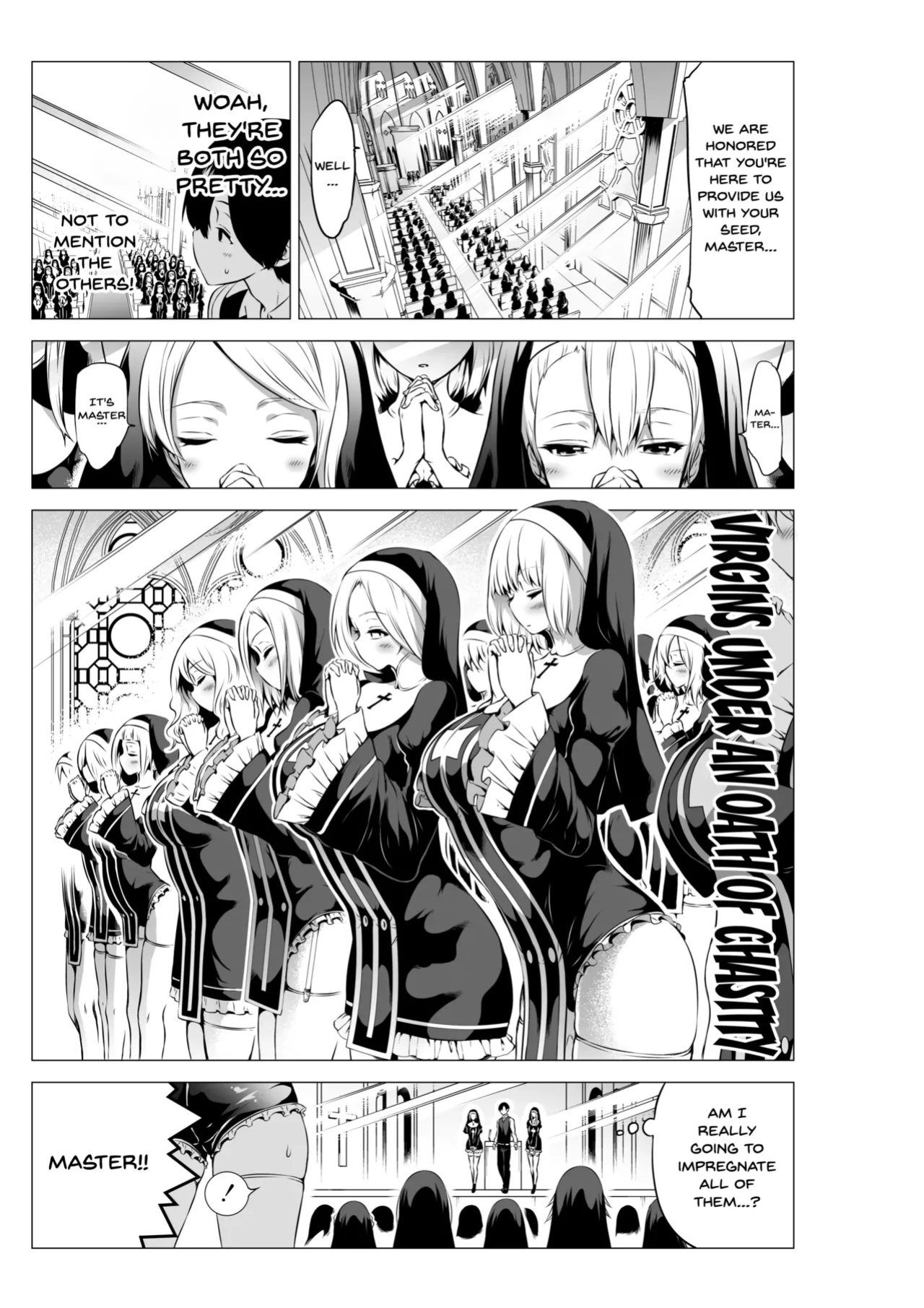 Isekai Harem Paradise Bangai Hen ~Kinyoku no Sister no Kuni~ _ An Other World Harem Paradise Extra Edition ~Country Of The Abstinent Sisters~