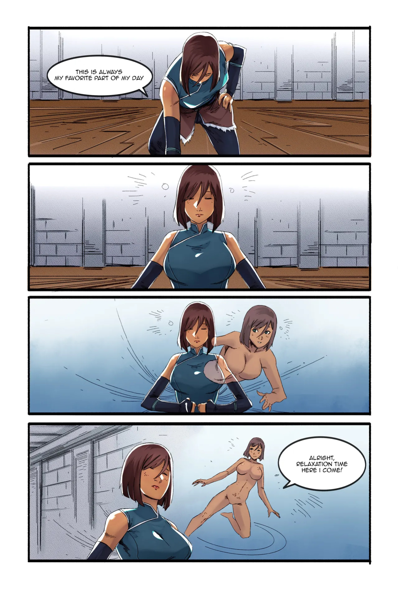 [TSFSingularity (Ralvi Ariyan)] Bolin's Spiritual Experience! (Legend of Korra)