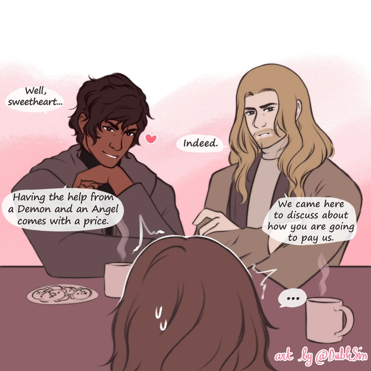 [Dubh] Saoirse, Raphael, and Amon