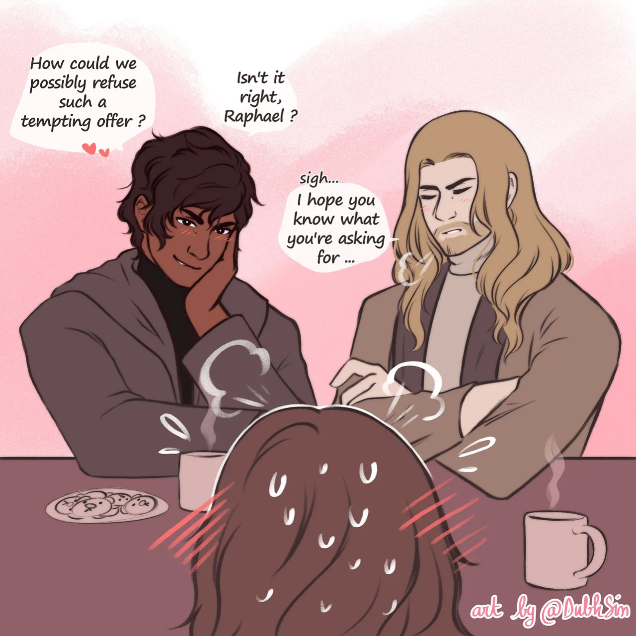 [Dubh] Saoirse, Raphael, and Amon