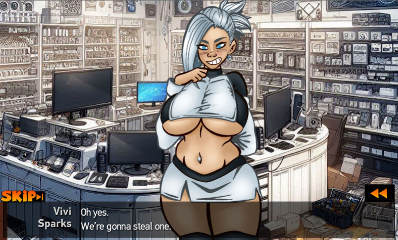 She Means Business game: Aurora's Story - Part 3 - The Heist