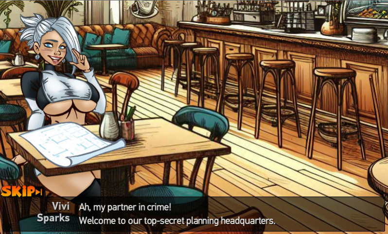 She Means Business game: Aurora's Story - Part 3 - The Heist